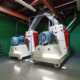 Rotary hammer mills for grinding wheat and barley grain